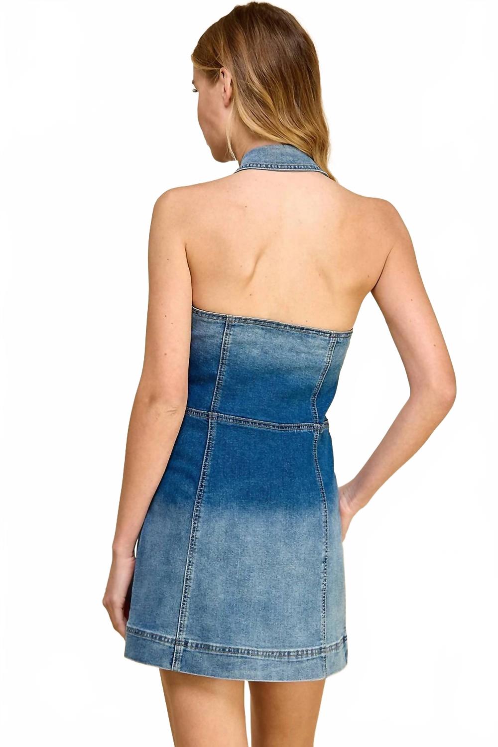 Country Concert Dress In Denim