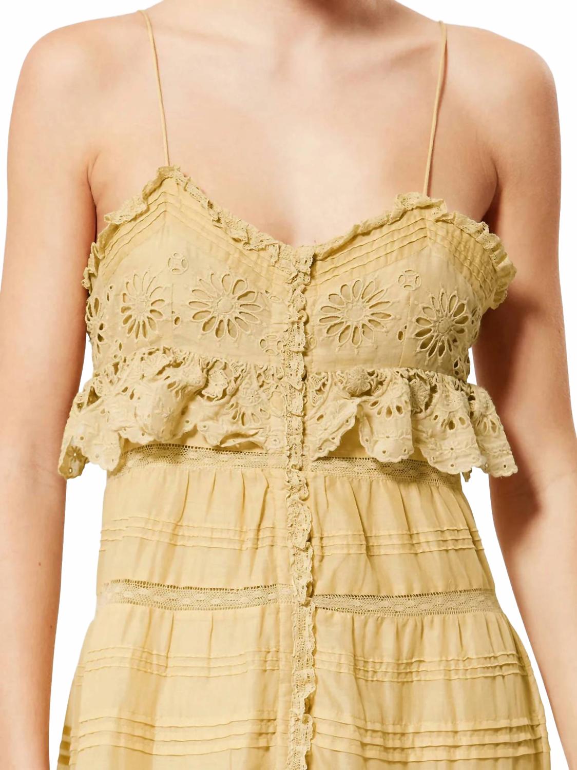Paule Maxi Dress In Ochre