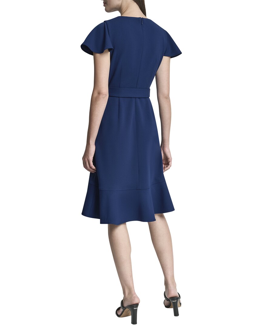 DKNY Faux Wrap Dress