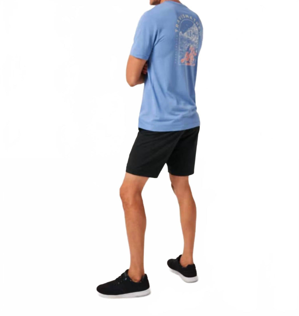 Reef Walk Short Sleeve Tee In Pacific Coast