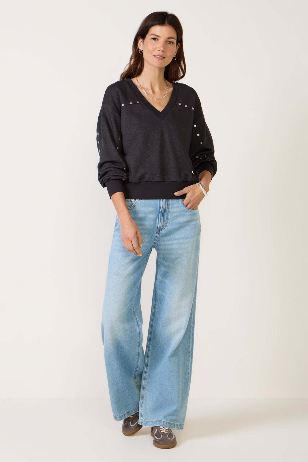 Women's Ellis Stud Sweatshirt