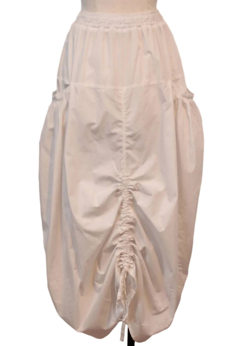 Women's Drawstring Amphora Skirt In Ice