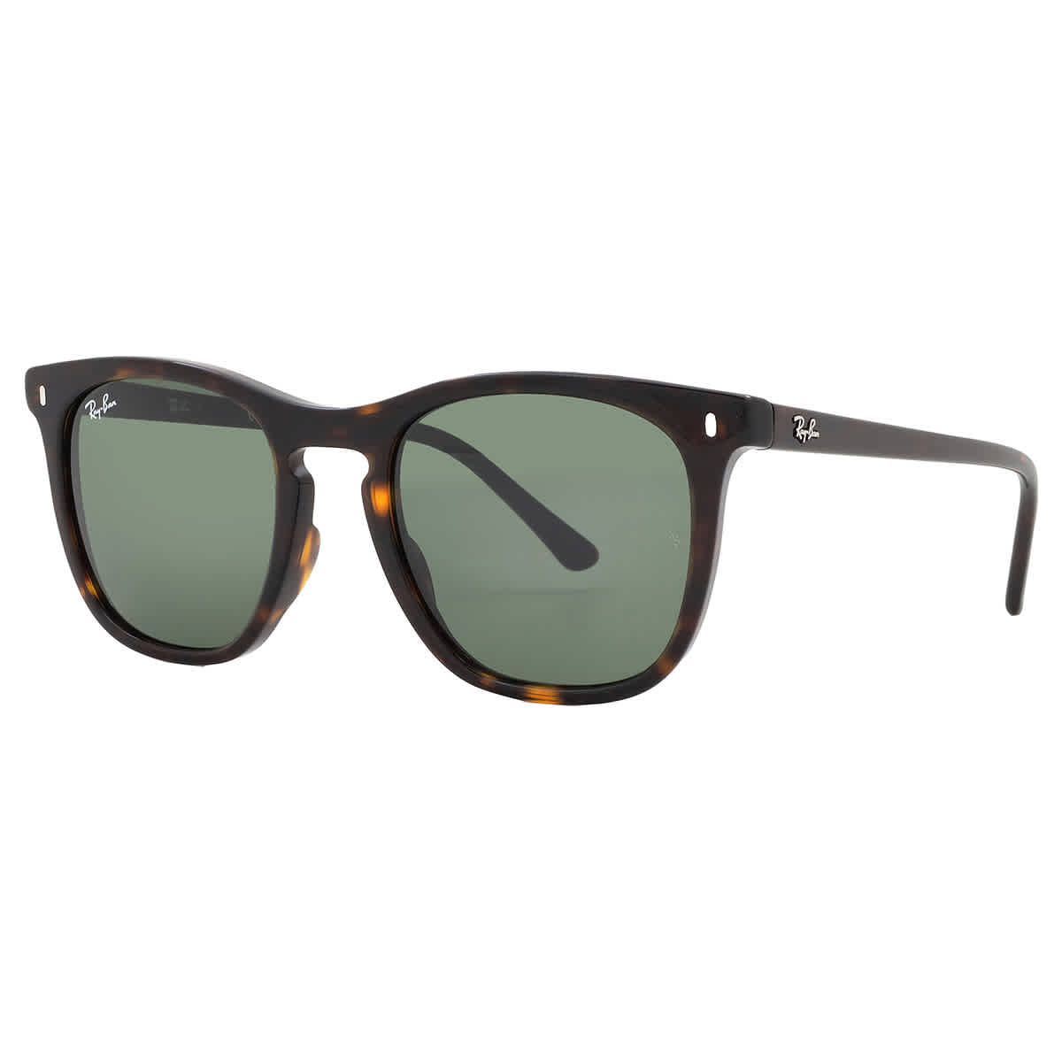 Ray Ban Green Square Unisex Sunglasses RB2210 902/31 53