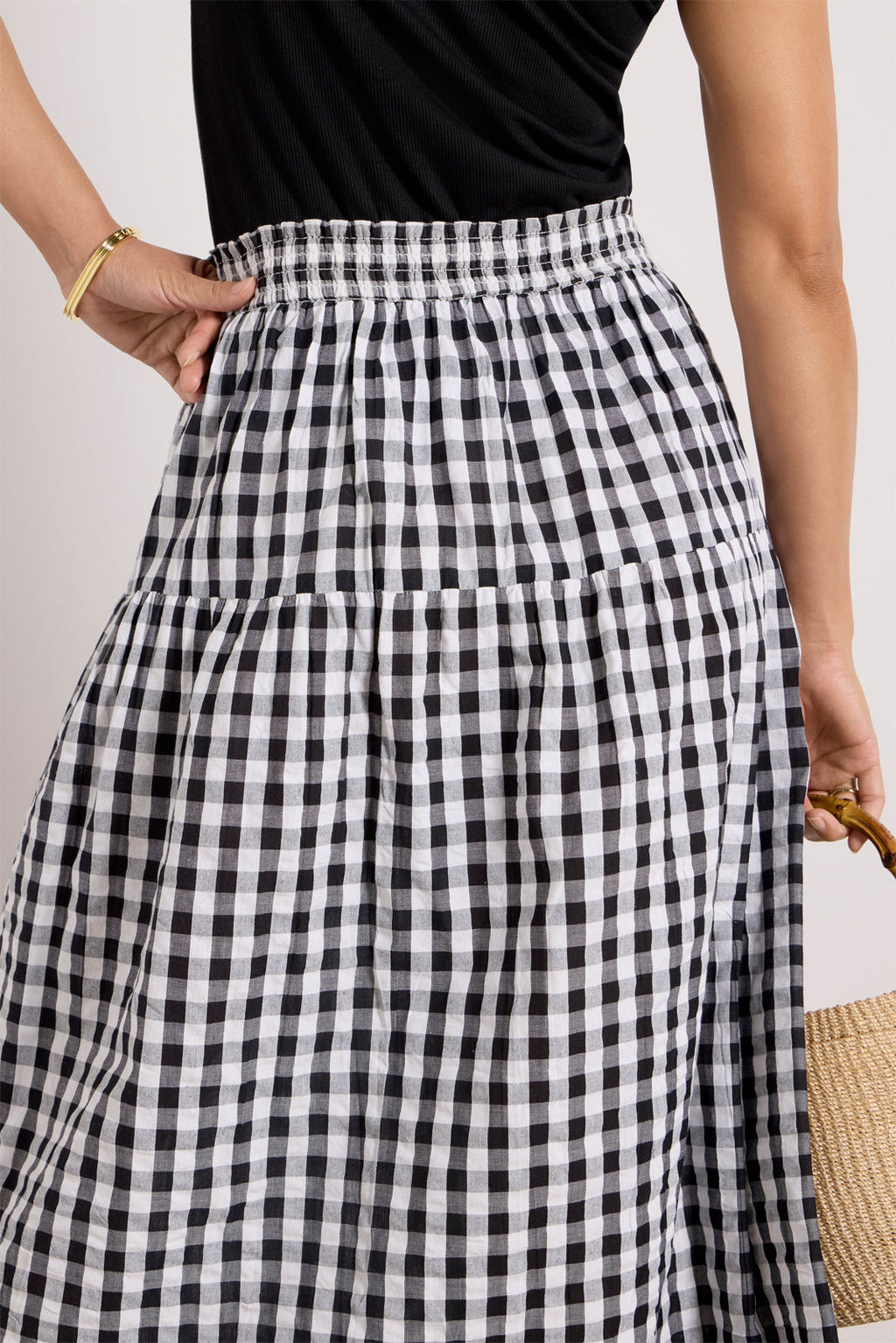 Women's Single Tier Maxi Skirt