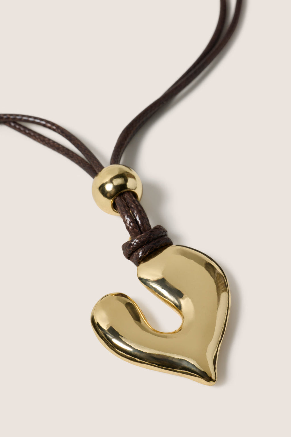 Women's Mariah Heart Cord Necklace