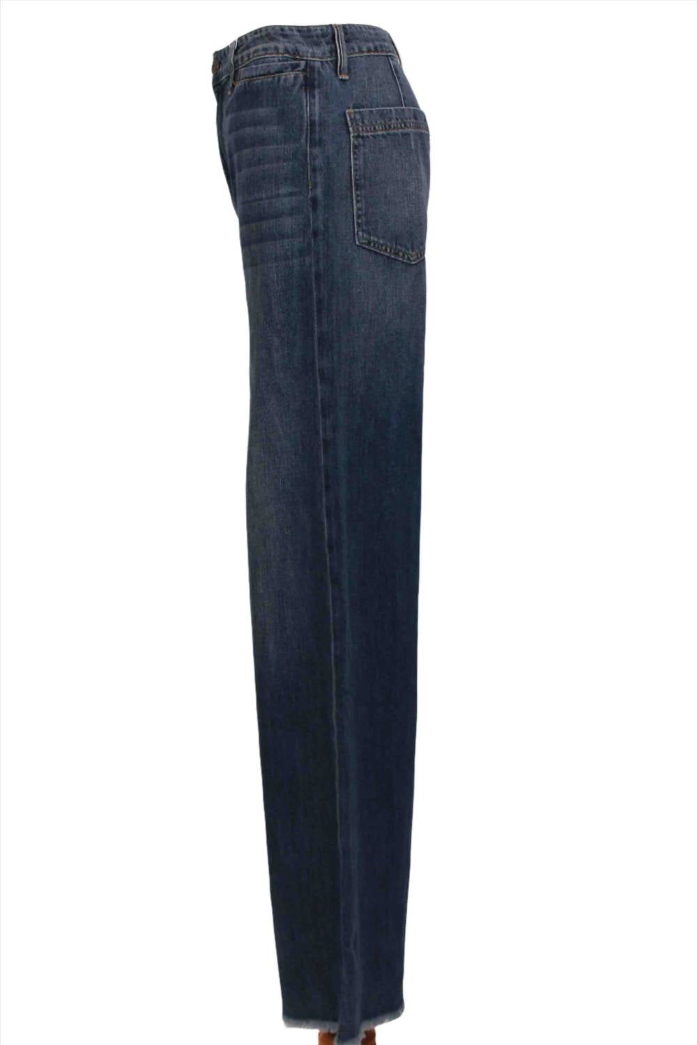 Sophia Super High Rise Wide Leg Jeans In Vista
