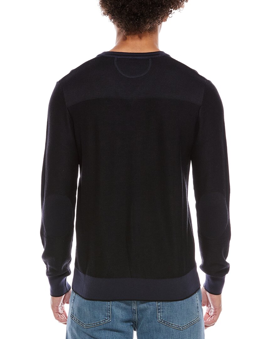 Raffi Links Stitch V-Neck Sweater