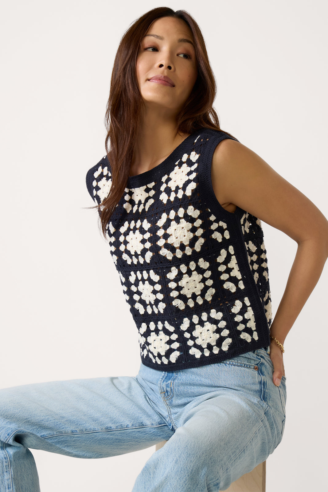 Women's Charlotte Crochet Tank Top