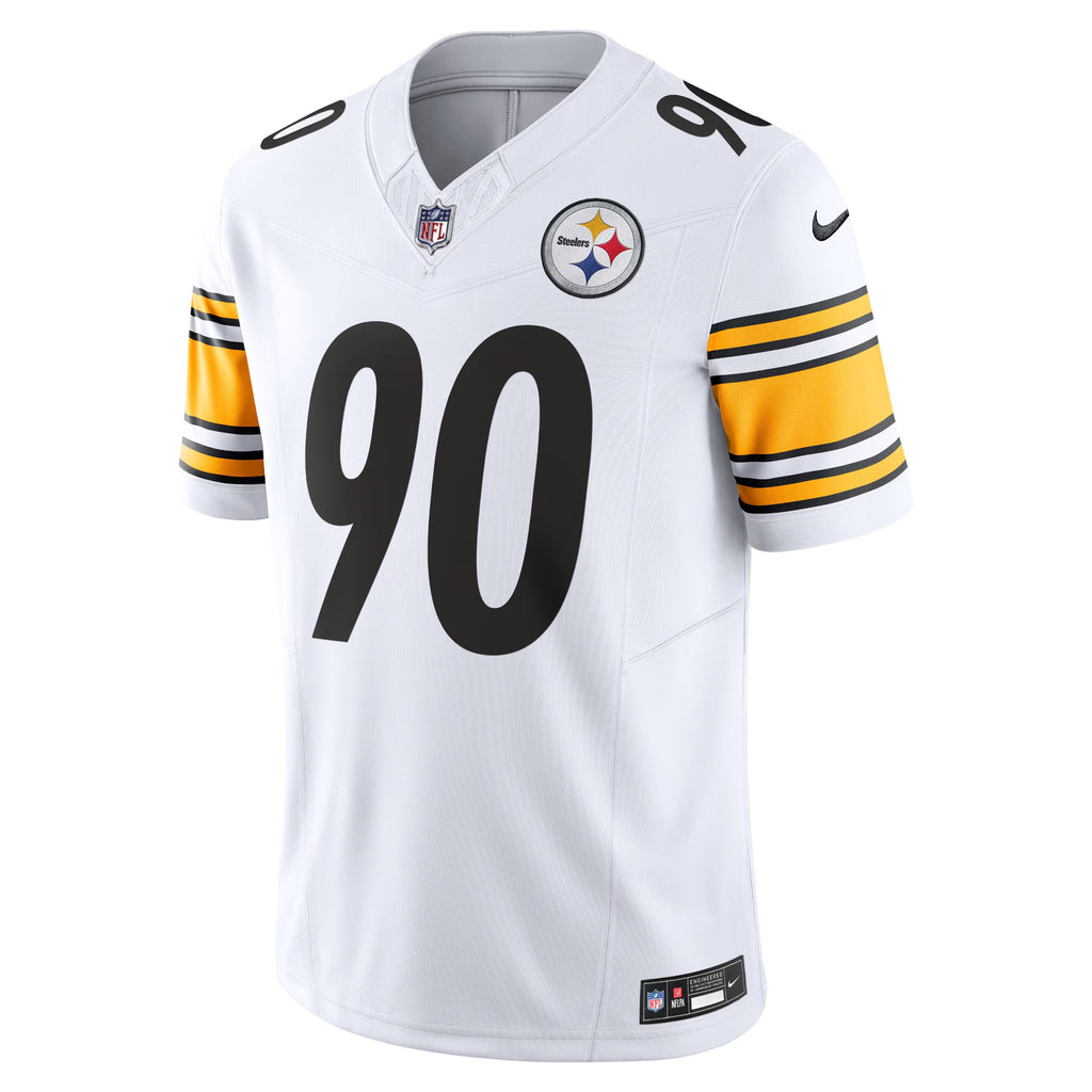 Pittsburgh Steelers T.J. Watt White Vapor F.U.S.E. Limited Jersey