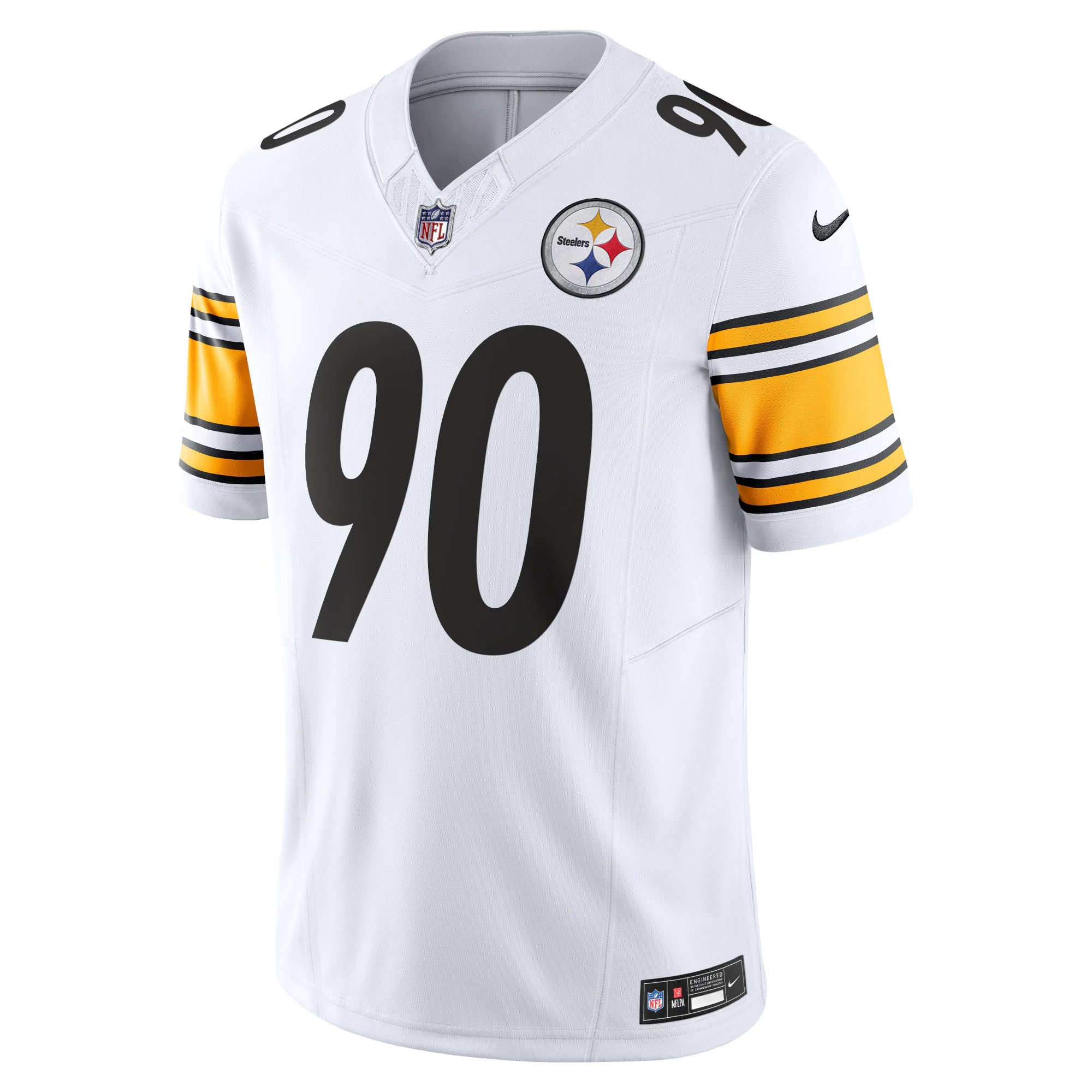 Pittsburgh Steelers T.J. Watt White Vapor F.U.S.E. Limited Jersey