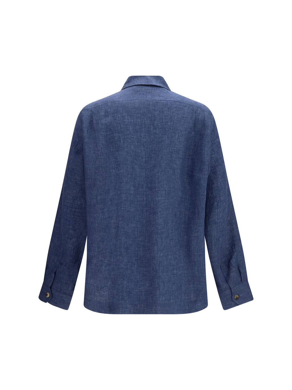 Brunello Cucinelli Men Easy Fit Linen Shirt