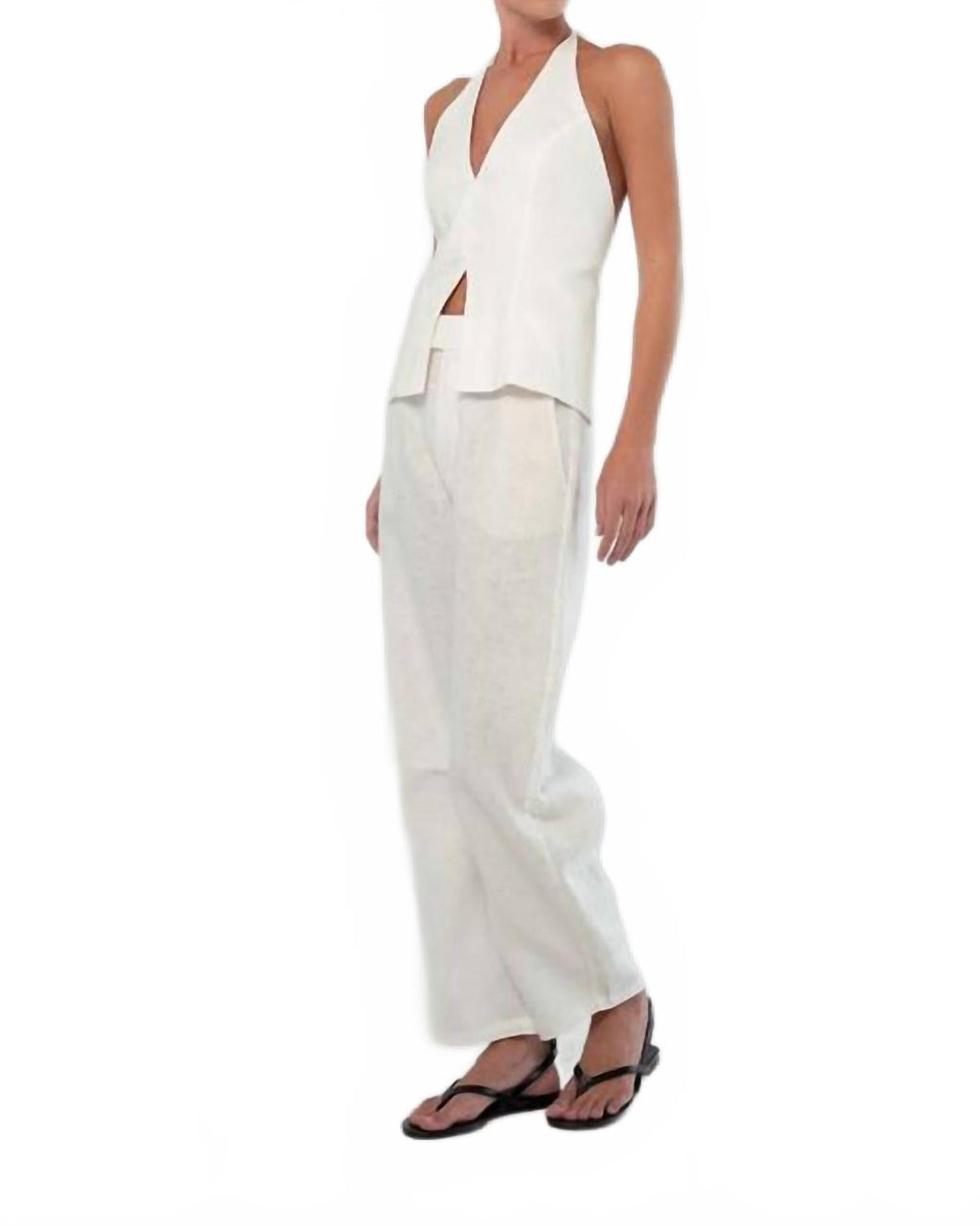 Hania Pant In Off White
