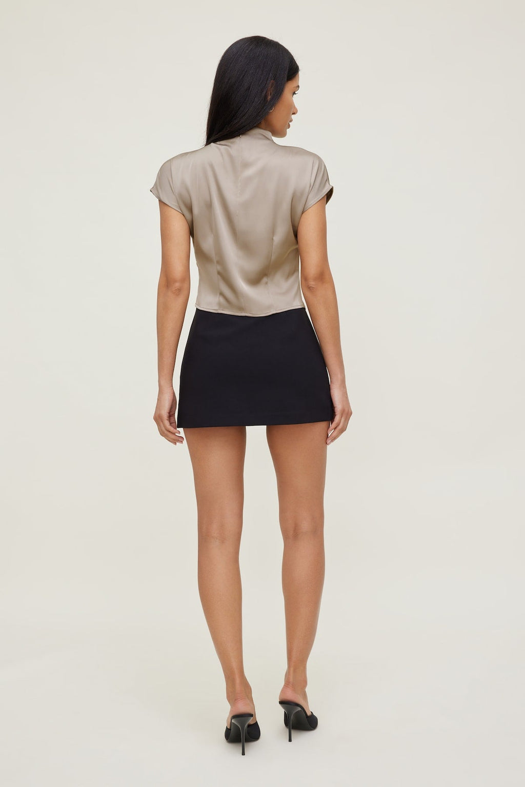 Ella Layered Satin Blouse