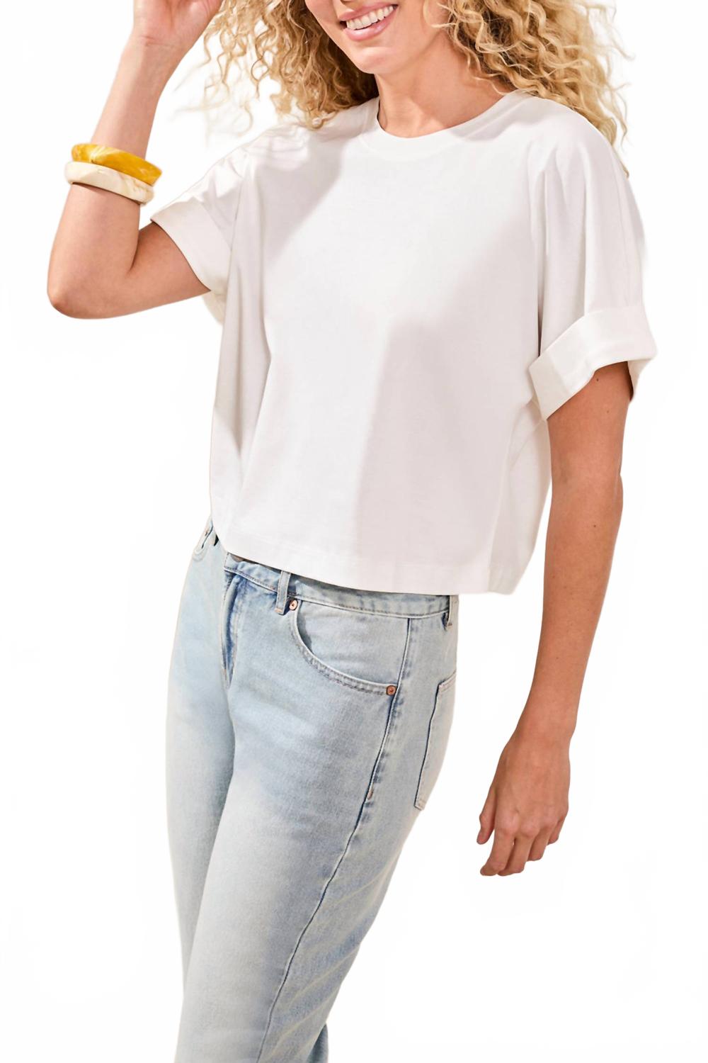 Mercer Tee In White