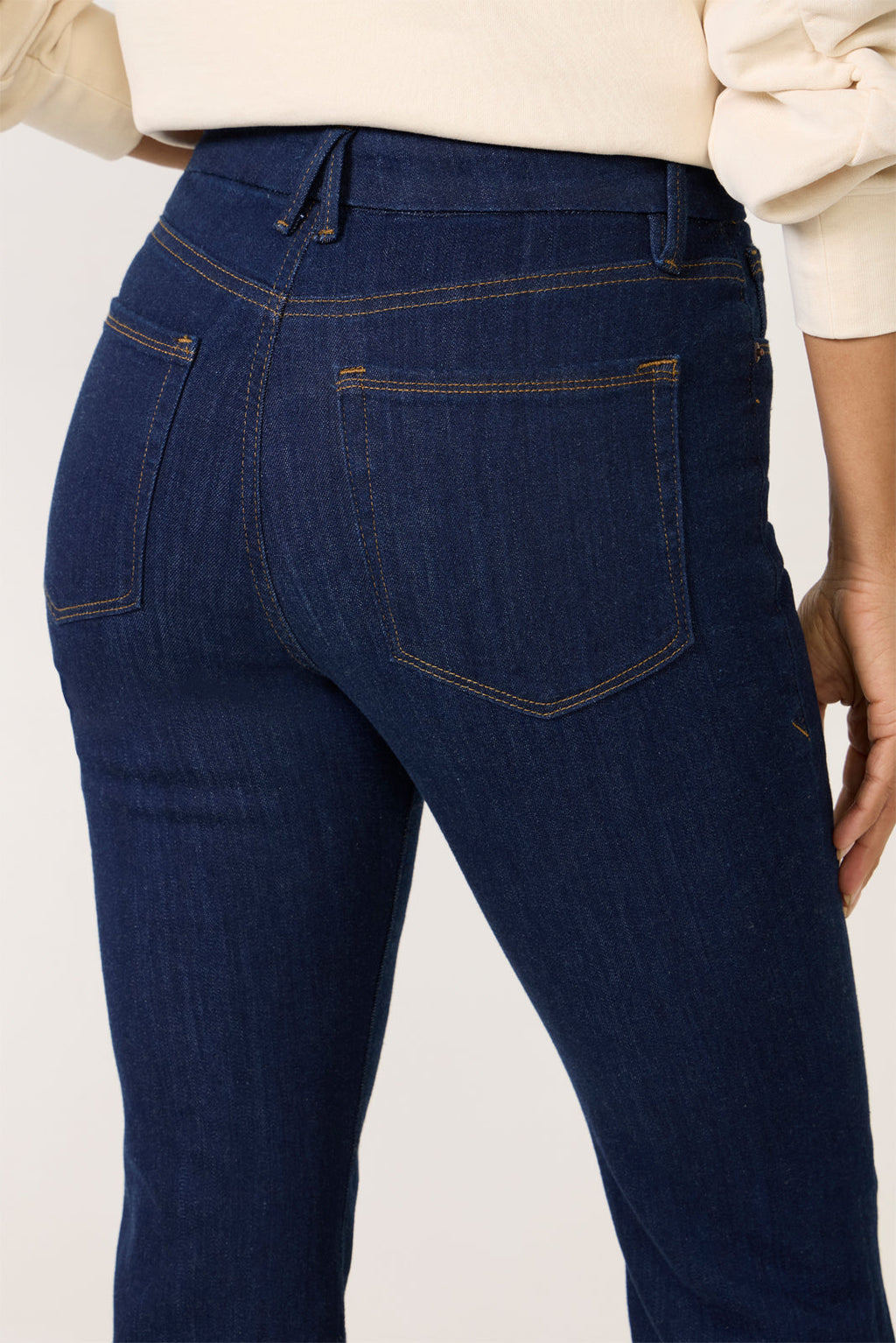 Women's Legs Crop Mini Bootcut Jean