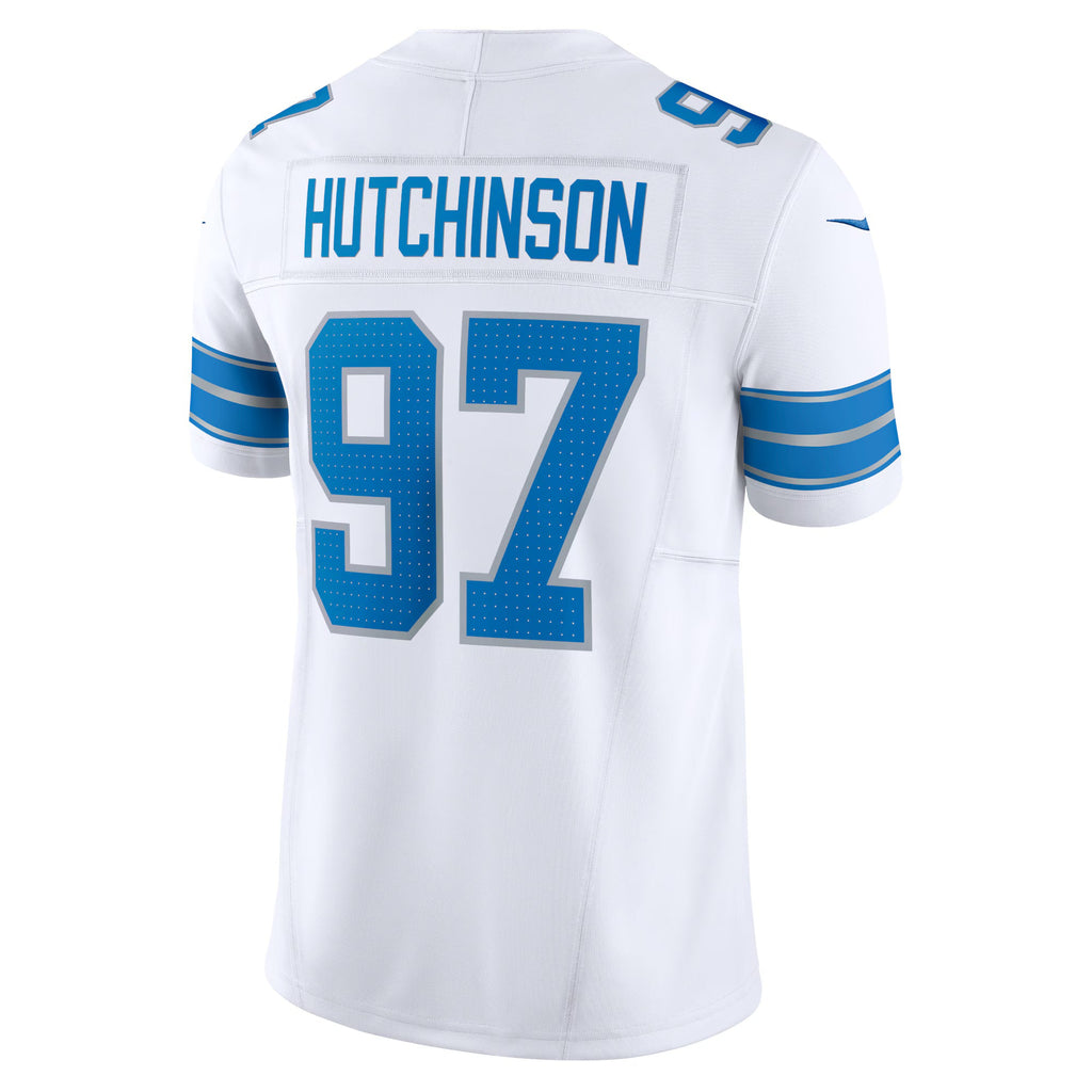 Detroit Lions Aidan Hutchinson White Vapor F.U.S.E. Limited Jersey