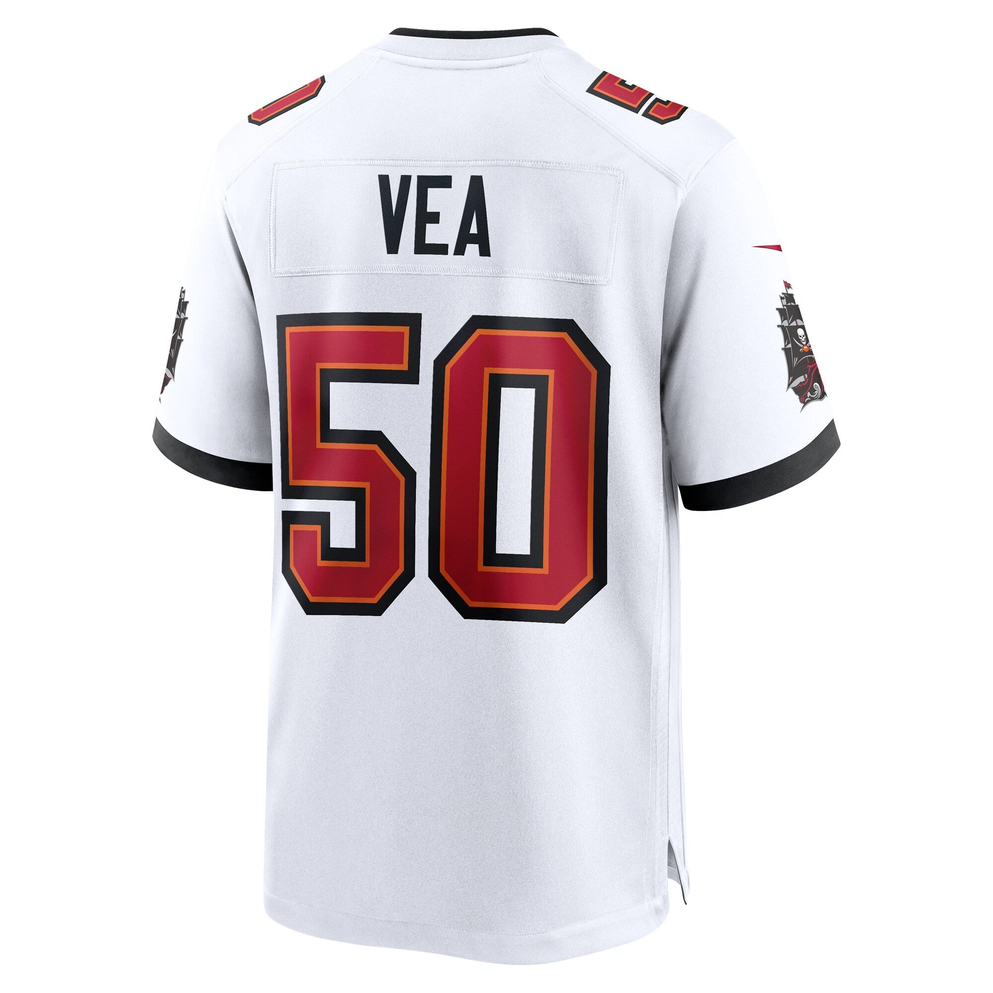 Tampa Bay Buccaneers Vita Vea White White Game Jersey