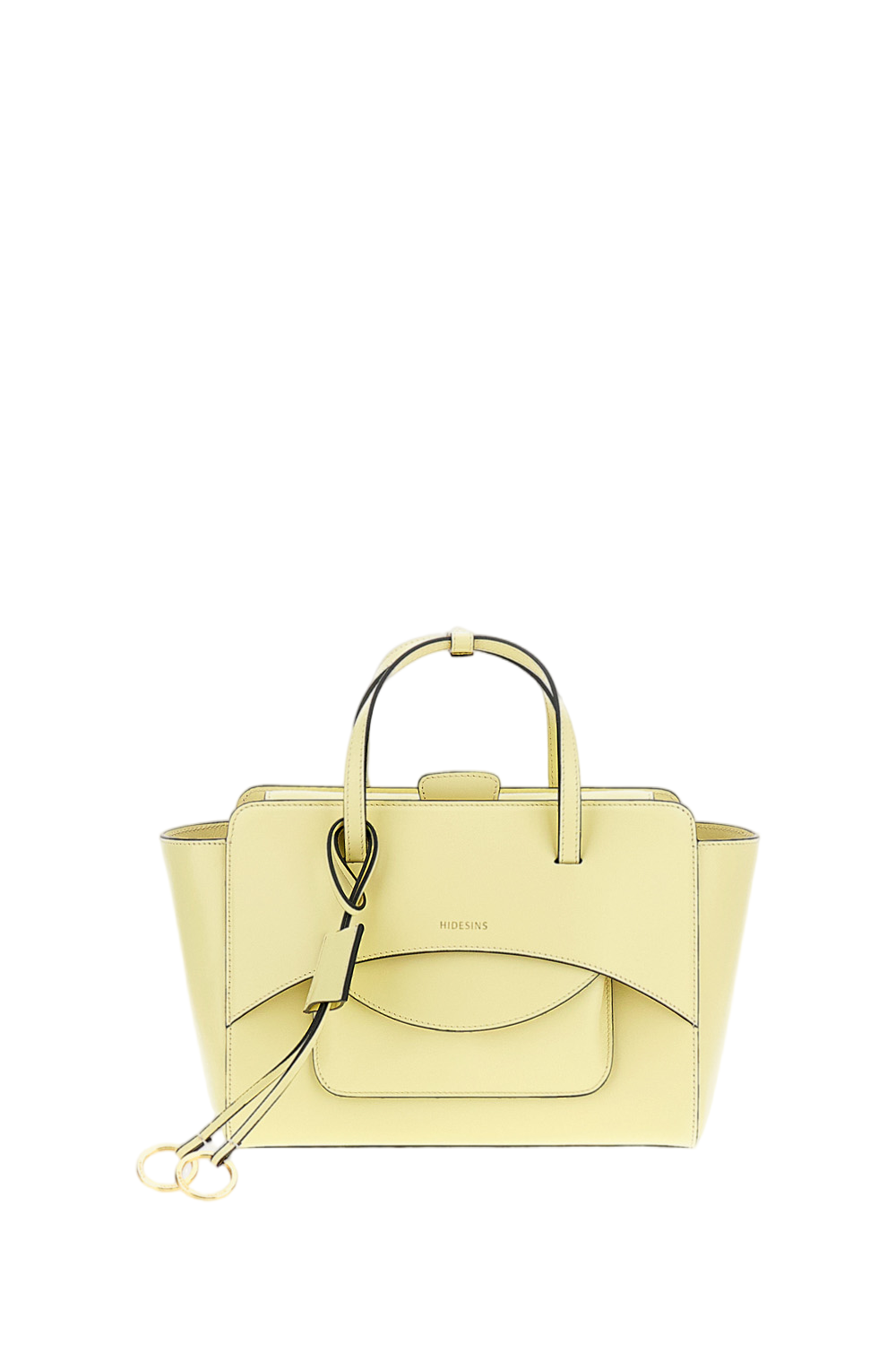 Yellow Flap M Leather Crossbody Bag
