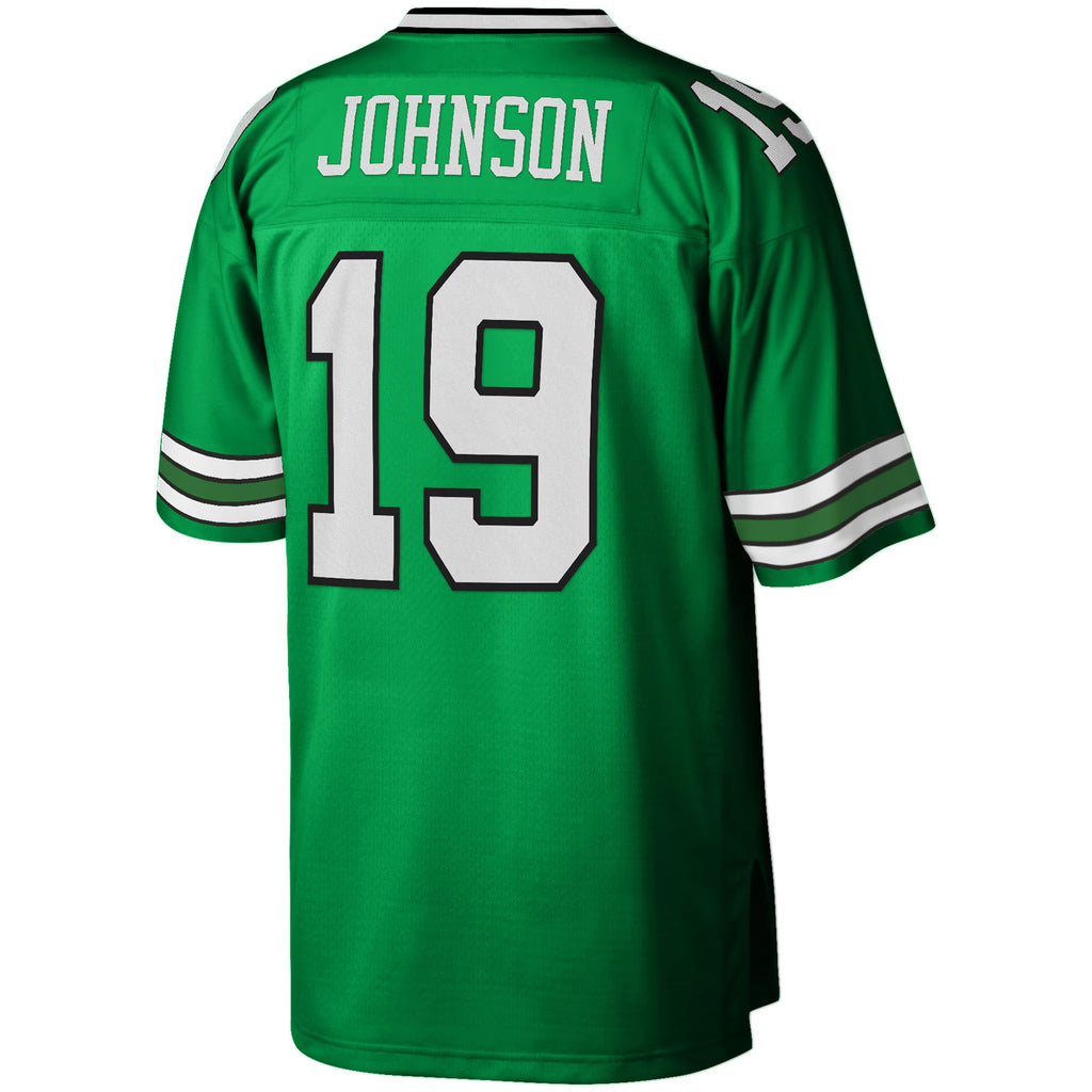 New York Jets Keyshawn Johnson Mitchell & Ness Kelly Green Legacy Replica Jersey