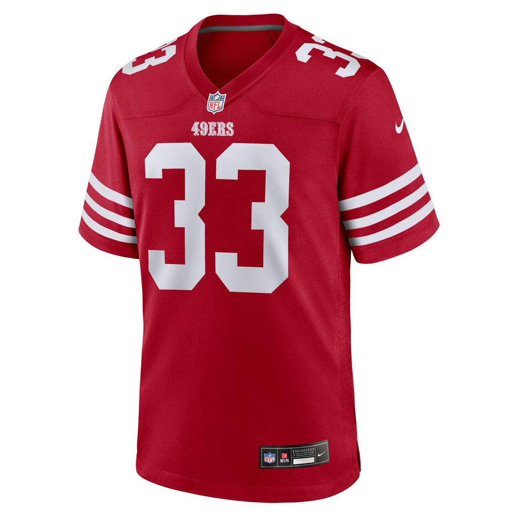 San Francisco 49ers Siran Neal Scarlet Team Game Jersey