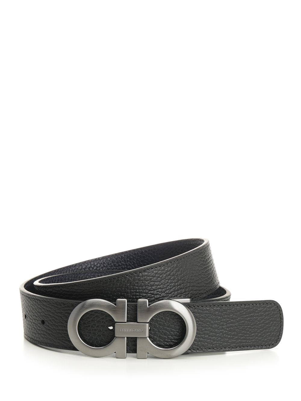 Ferragamo Men Reversible And Adjustable Gancini Belt