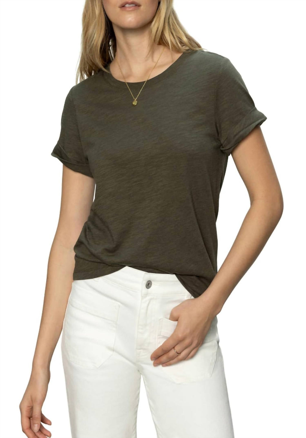 Remix Perfect Tee In Kalamata Olive