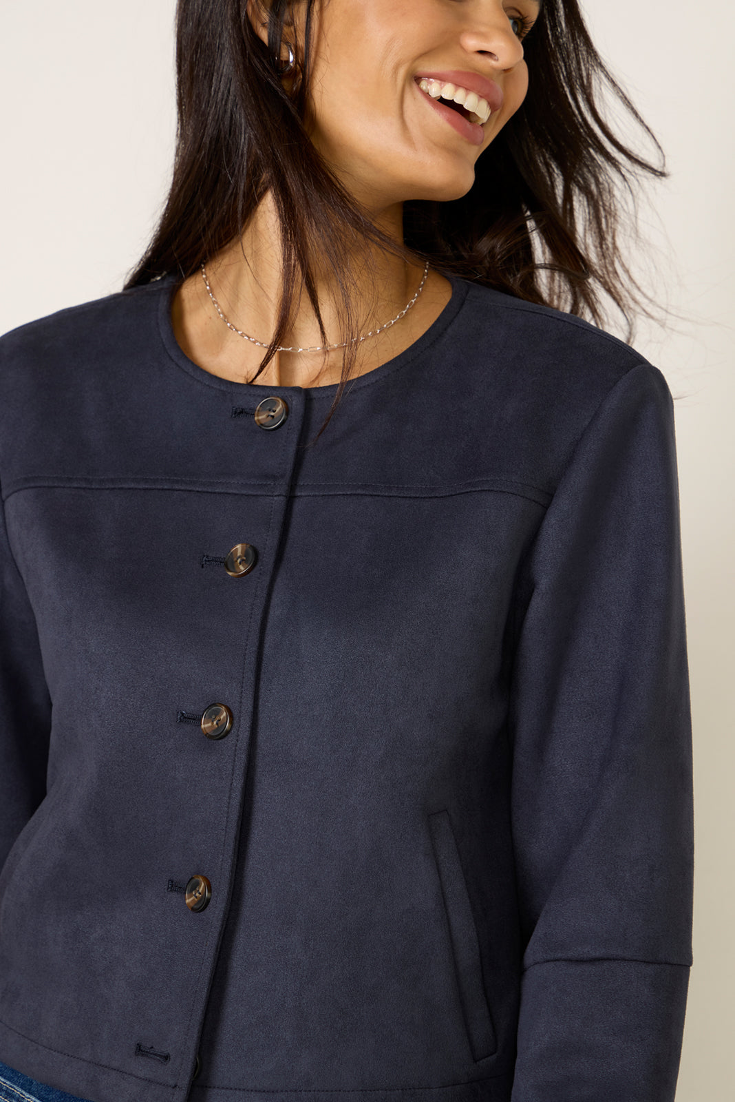 Women's Lakyn Faux Suede Jacket