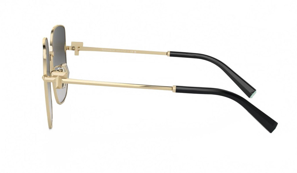 Women's Square Sunglasses In Pale Gold
