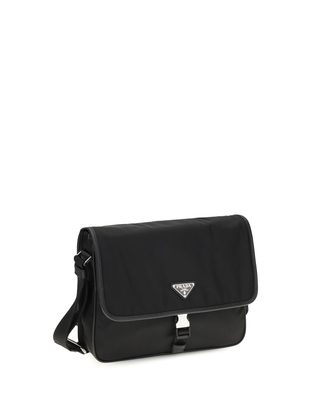 Prada Men Re-Nylon And Saffiano Shoulder Bag