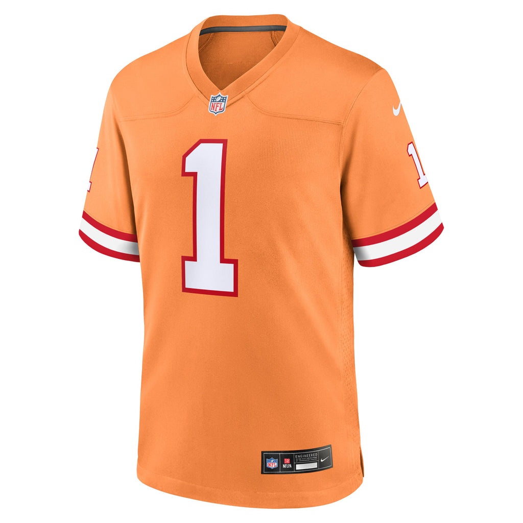 Tampa Bay Buccaneers Rachaad White Orange Alternate Game Jersey