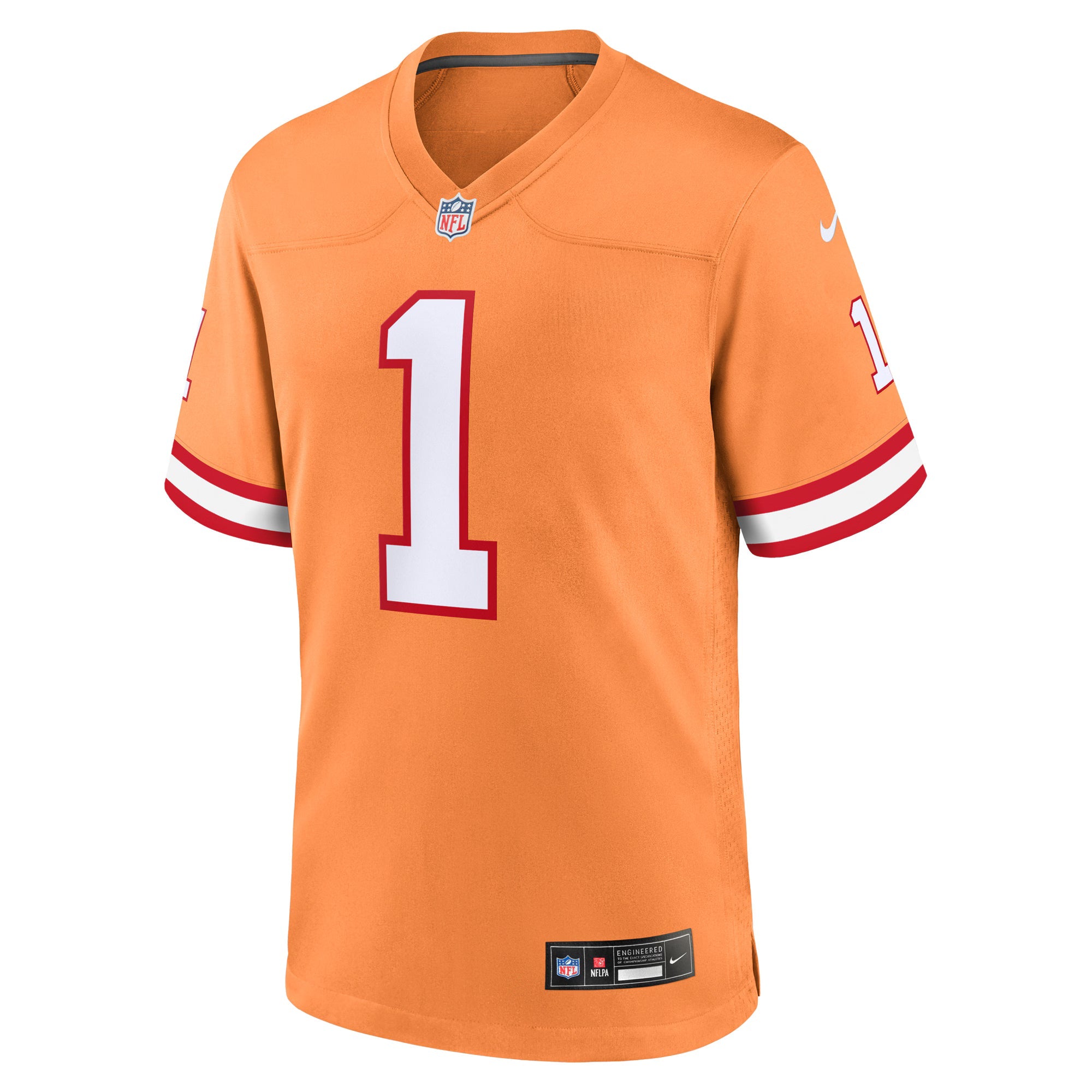 Tampa Bay Buccaneers Rachaad White Orange Alternate Game Jersey
