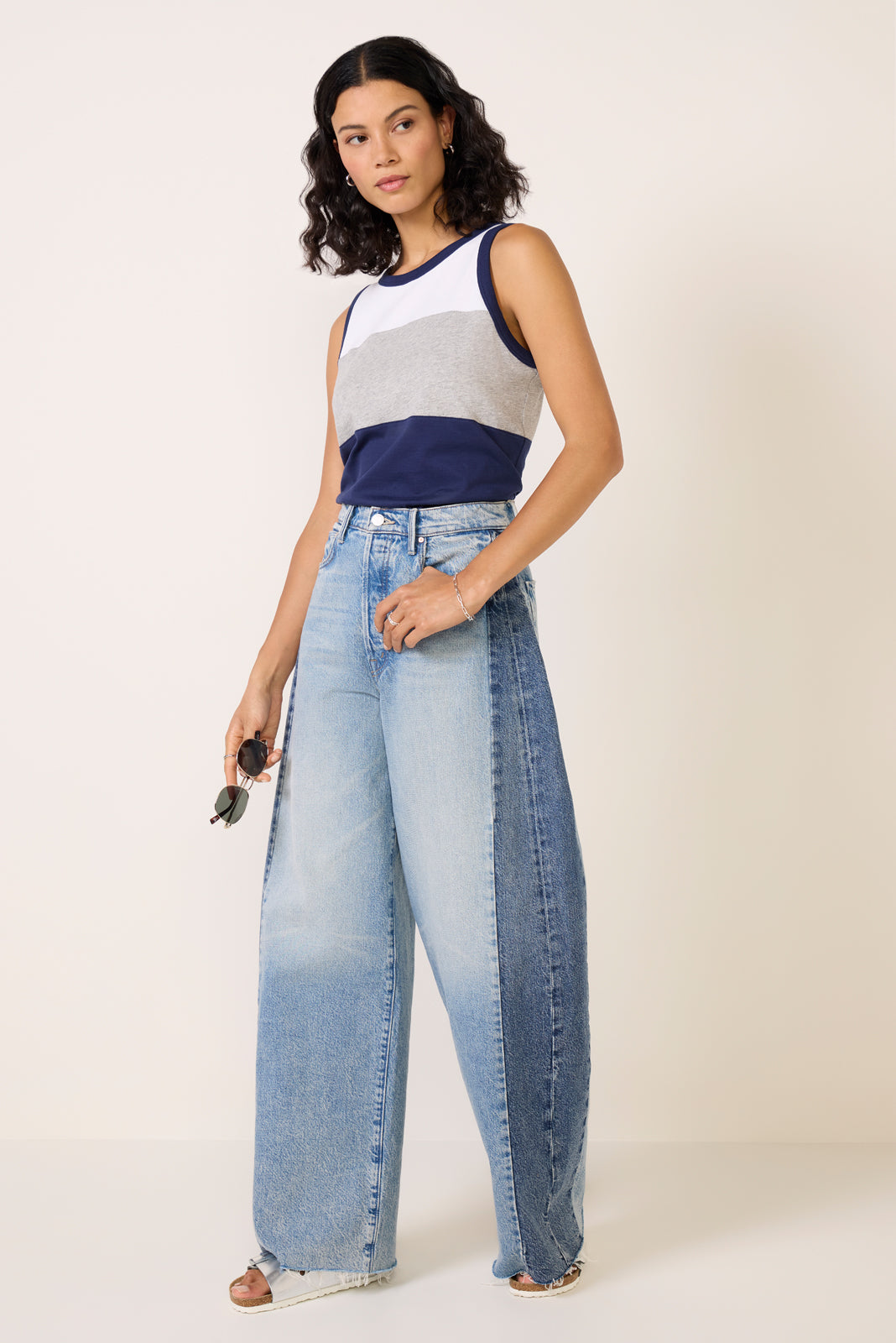 Women's Cass Color Block Tank Top