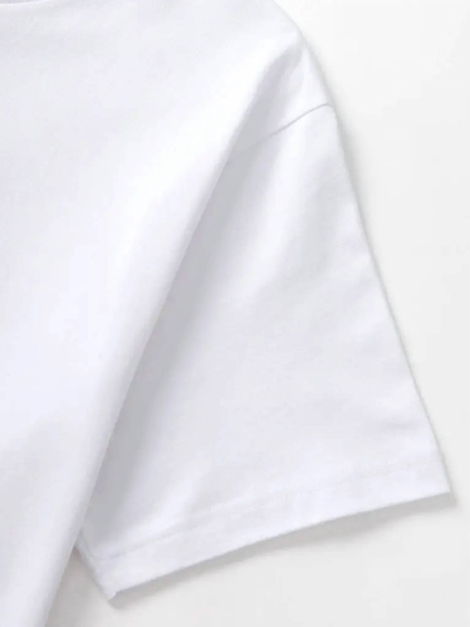 Unisex Motel Tee In White