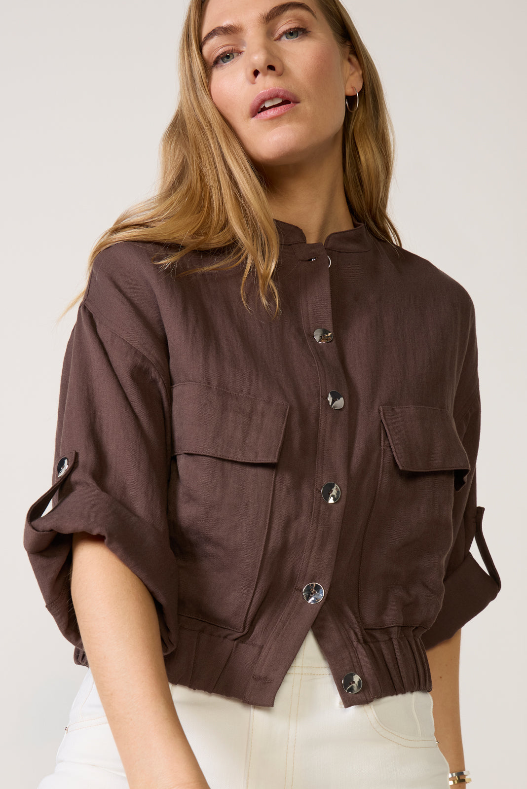 Women's Jessa Utility Bomber Jacket