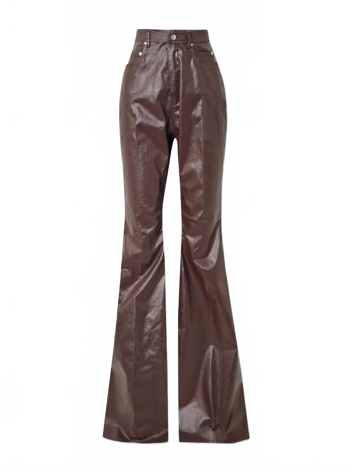 Women's Bolan Bootcut Trousers In Mahogany