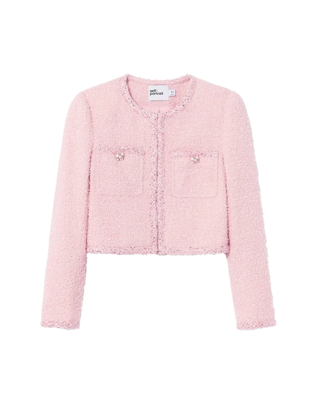 Self-Portrait Women Boucle Jacket