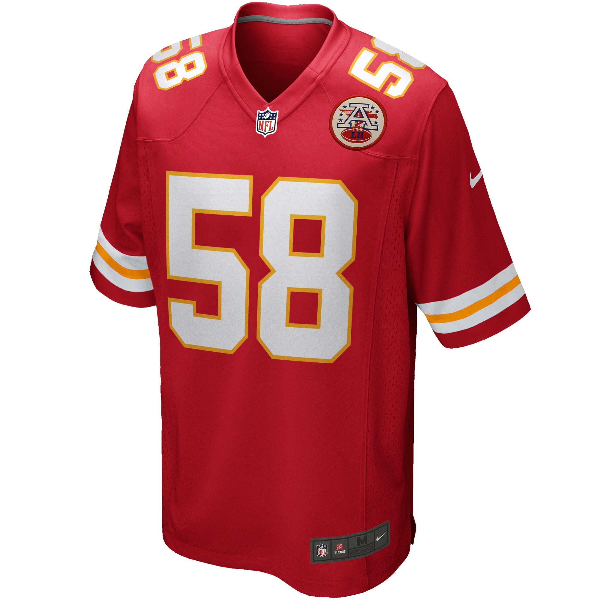 Kansas City Chiefs Derrick Thomas Red Game Retired Player Jersey