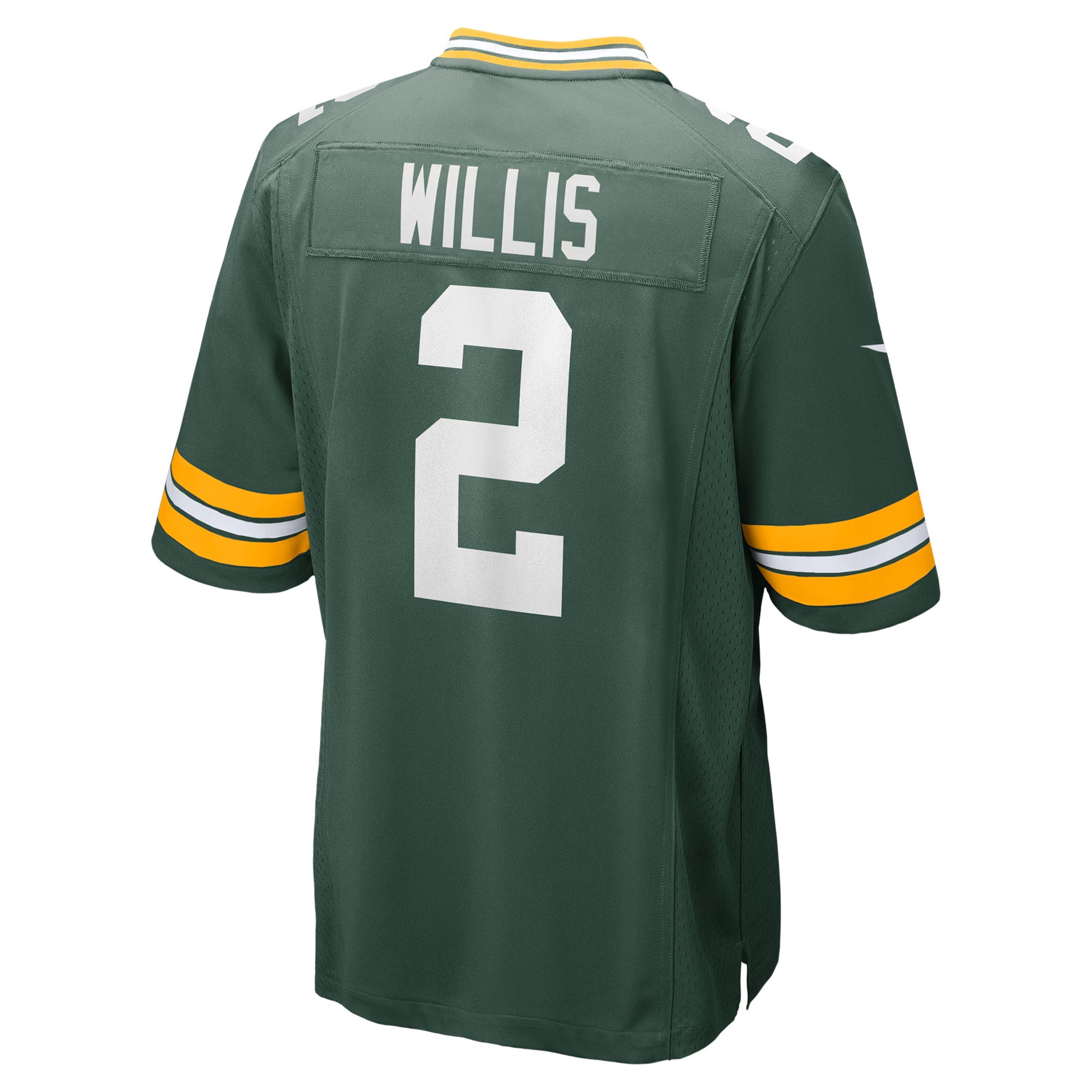 Green Bay Packers Malik Willis Green Game Jersey