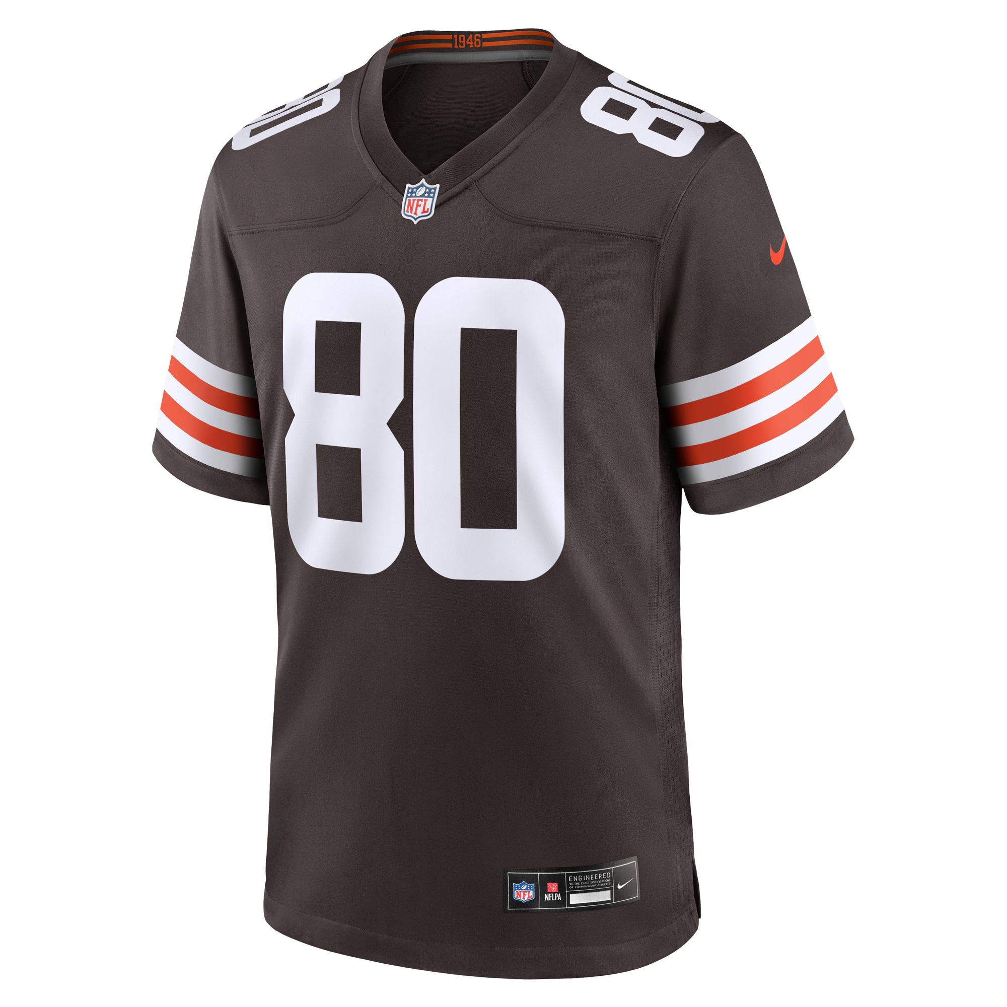 Cleveland Browns Jamari Thrash Brown Team Game Jersey