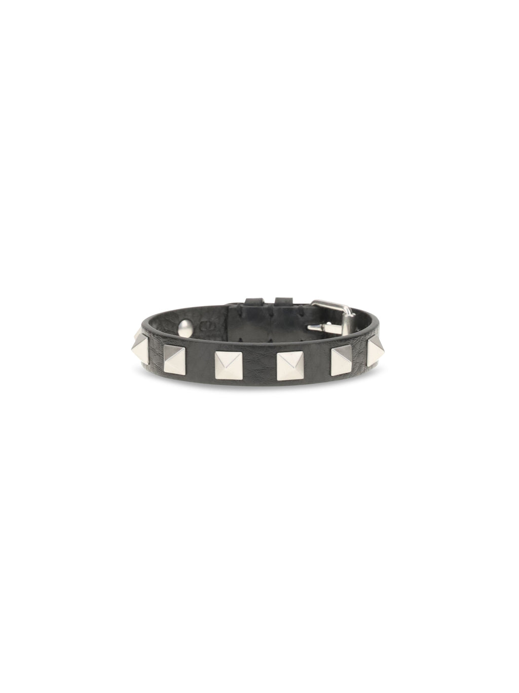 Valentino Garavani Men Rockstud Leather Bracelet