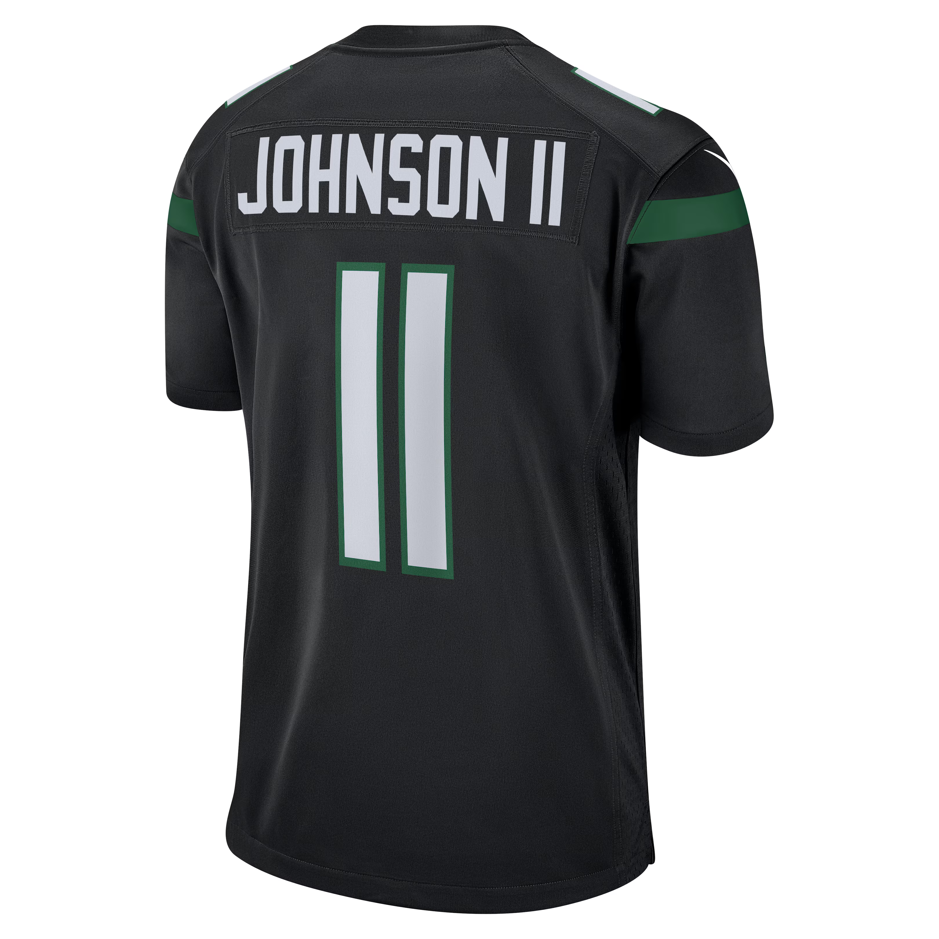 New York Jets Jermaine Johnson II Black Alternate Game Jersey
