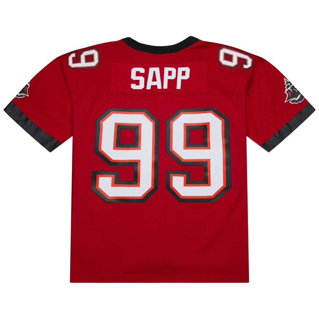 Tampa Bay Buccaneers Warren Sapp Mitchell & Ness Red 2002 Legacy Replica Jersey