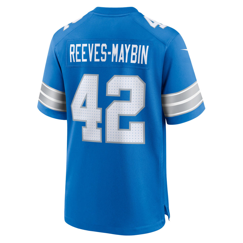 Detroit Lions Jalen Reeves-Maybin Blue Team Game Jersey