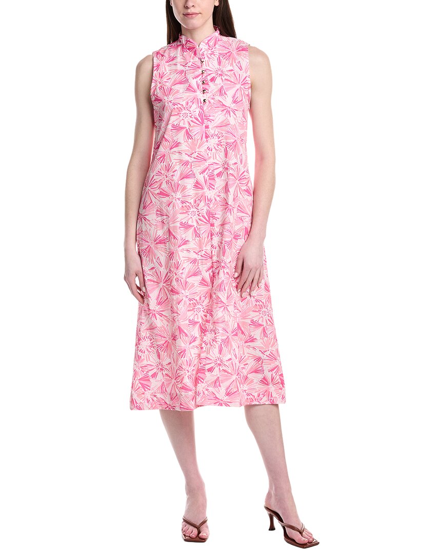 Sail to Sable Puff Sleeve Midi Dress