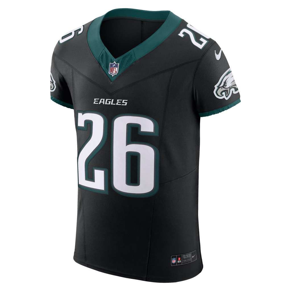 Philadelphia Eagles Saquon Barkley Black Alternate Vapor F.U.S.E. Elite Jersey