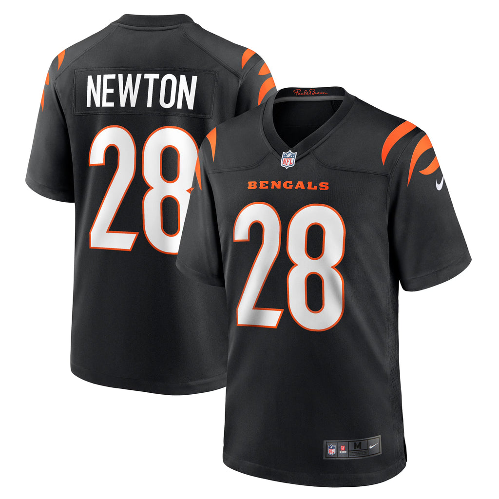 Cincinnati Bengals Josh Newton Black Game Jersey