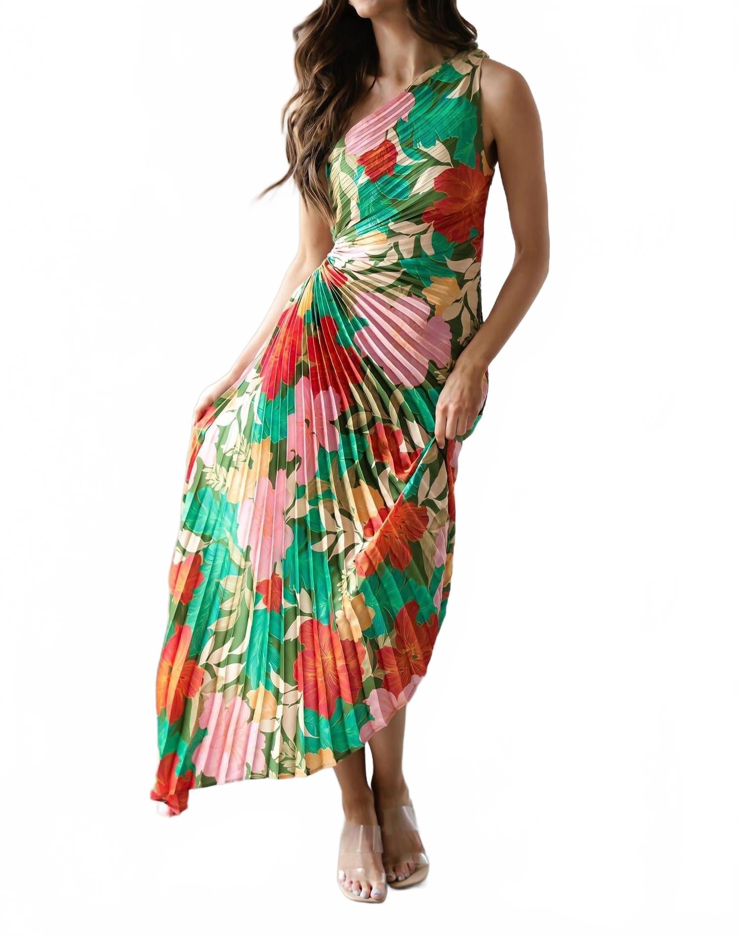 Faith Dress In Green