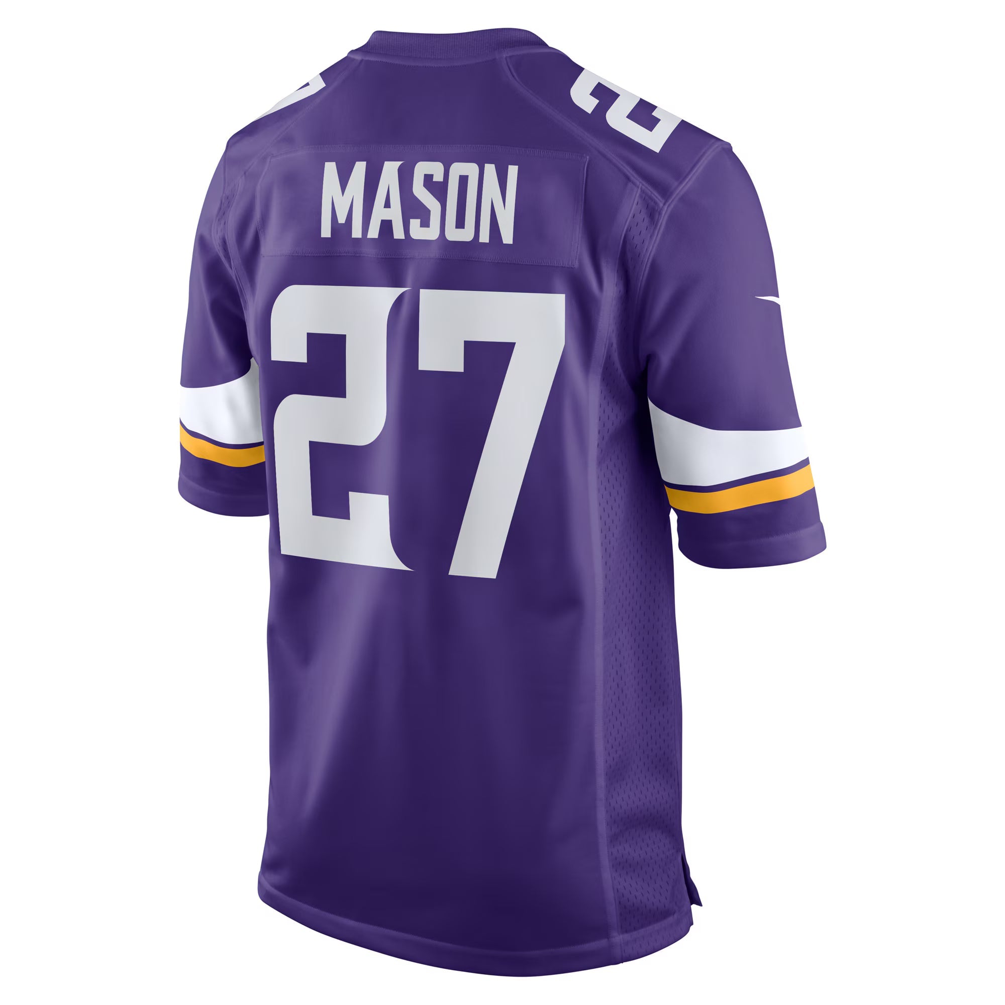 Minnesota Vikings Jordan Mason Purple Team Game Jersey