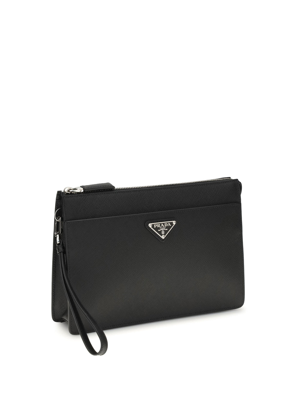 Prada Men Leather Pouch