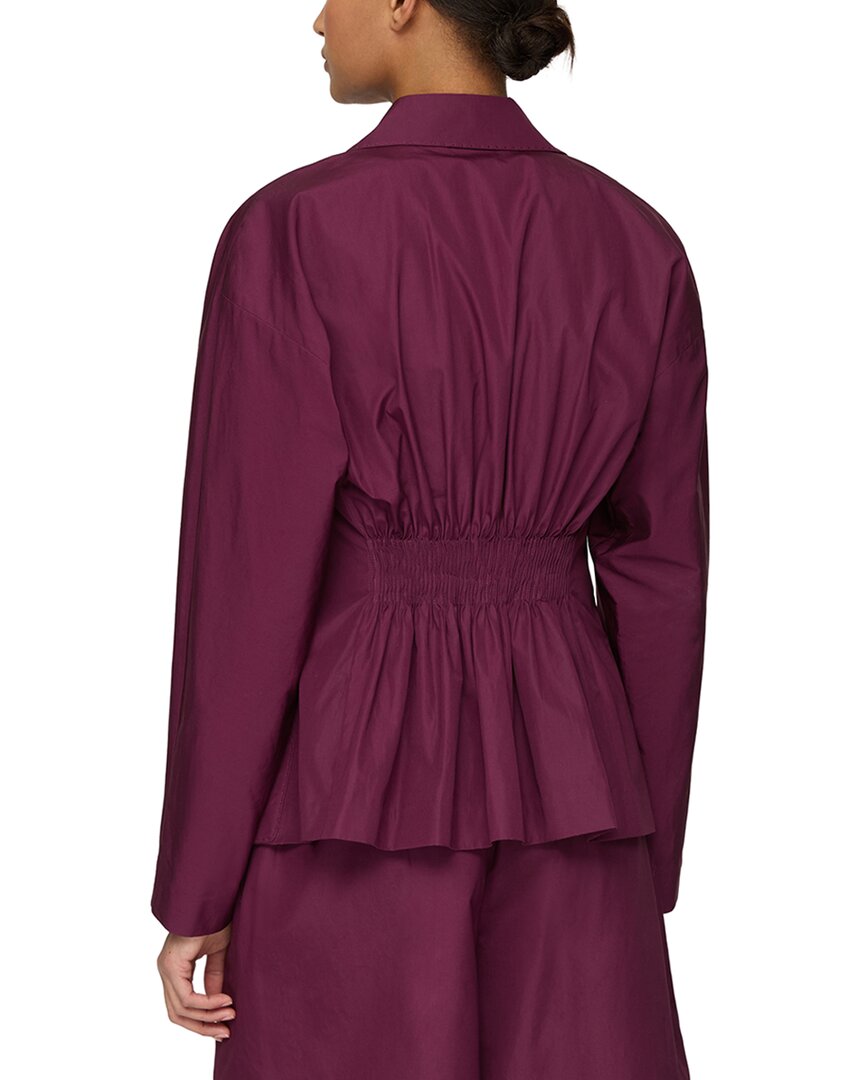 Lafayette 148 New York Petite Pintuck Back Jacket